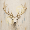 Golden Antler Stag