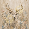 Champagne Wildflower Stag