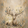 Resting Butterfly Stag