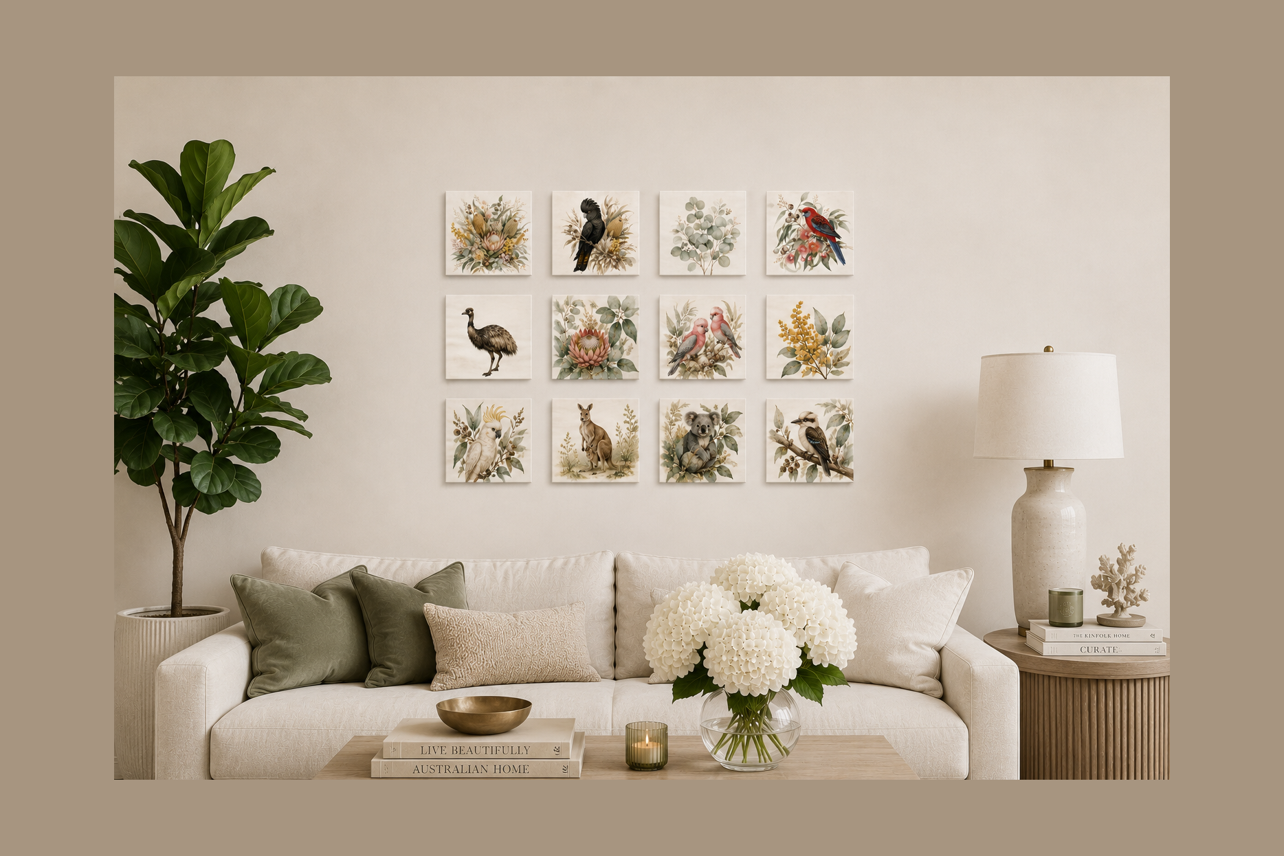 Australian Soul ready-to-print tile collection