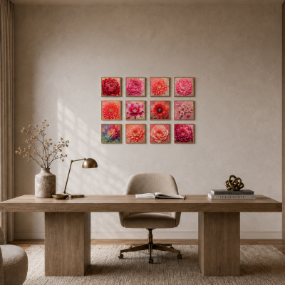 Luxury Impasto Floral